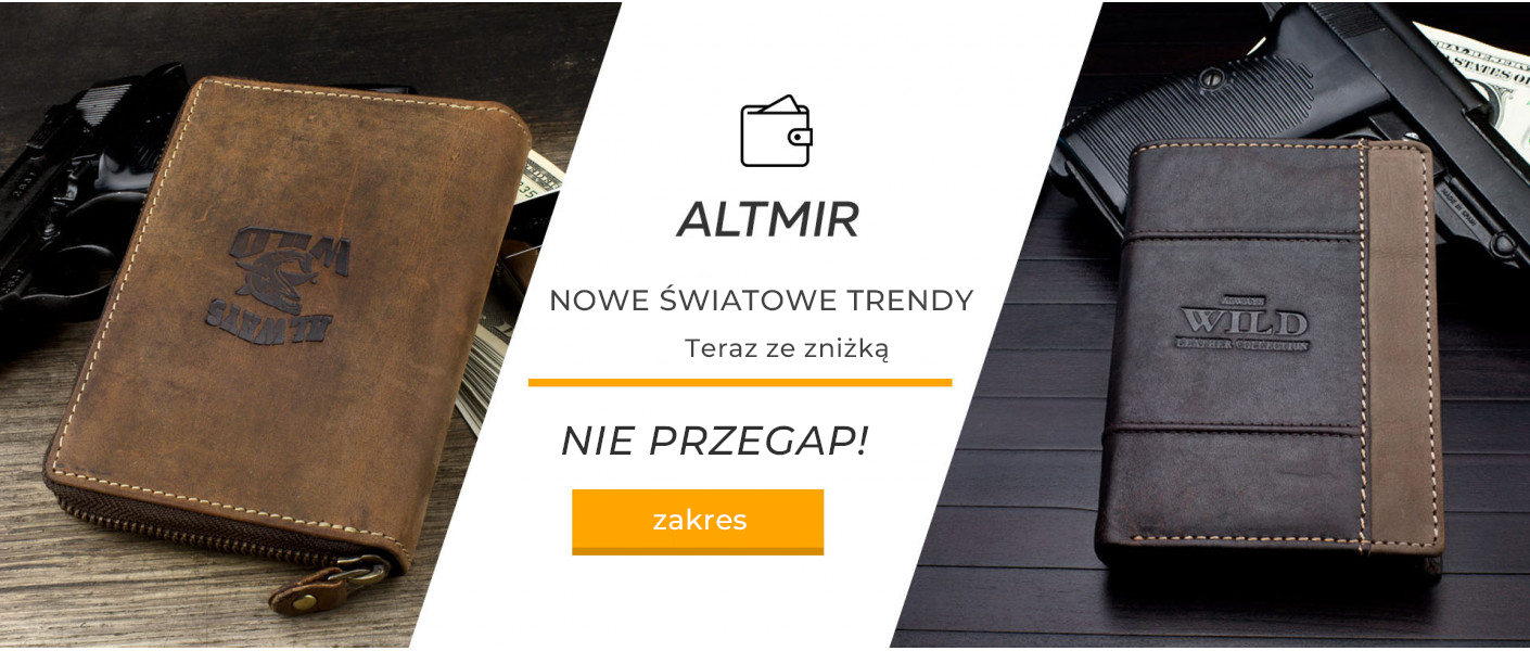 Portfele męskie